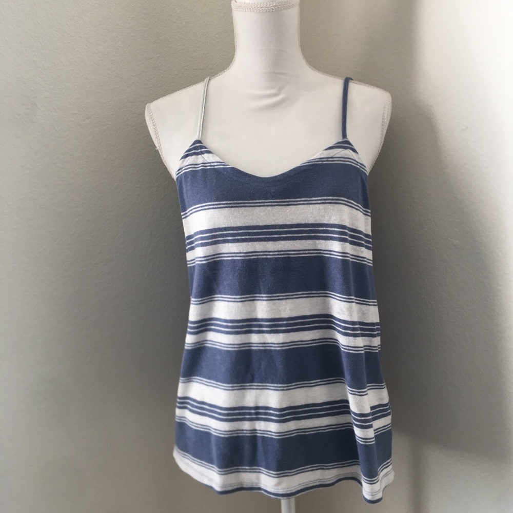 Universal Thread | Blue & White Tank  Sz. Lg
